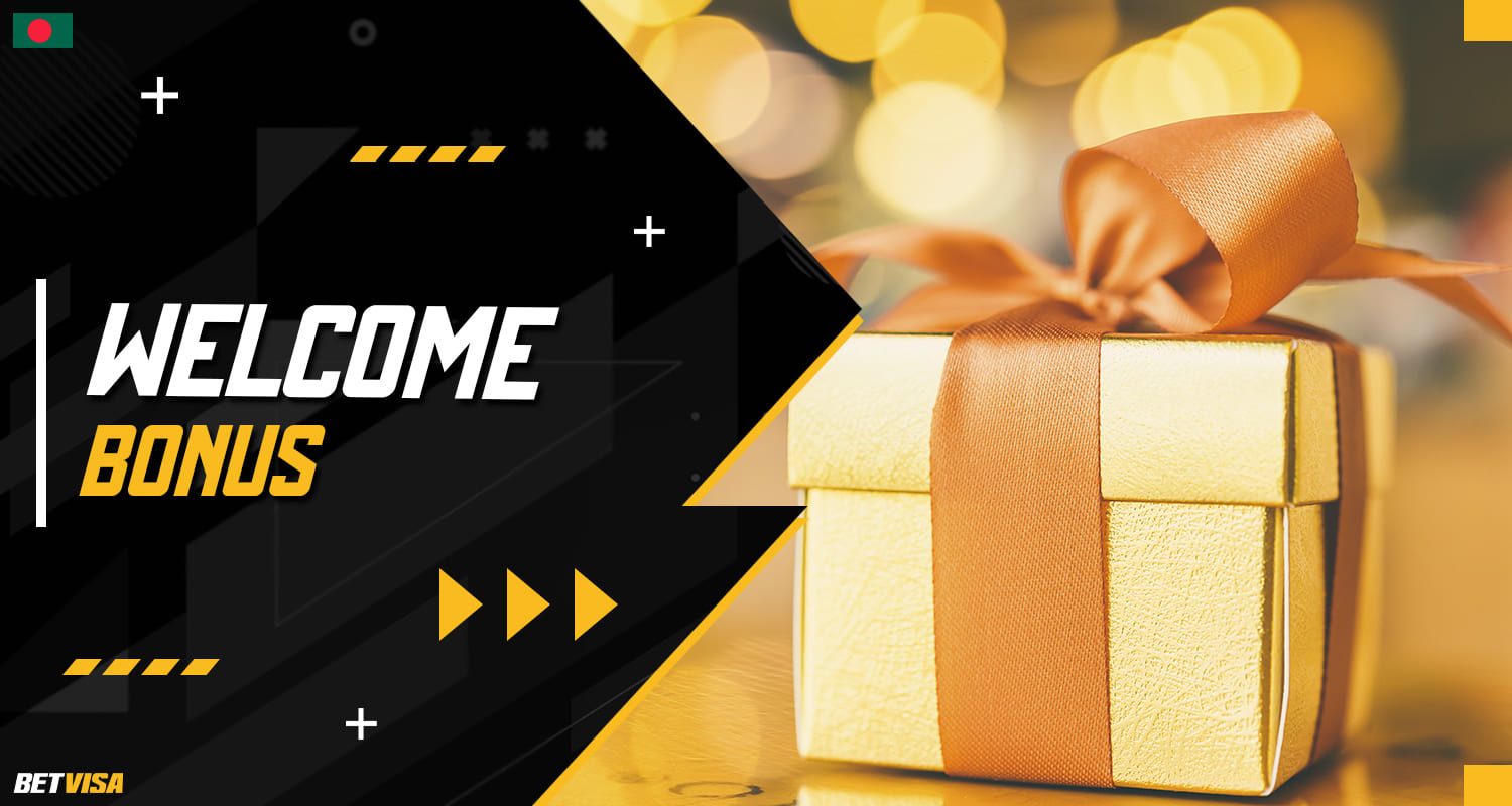 Welcome bonus from online bookmaker Betvisa 