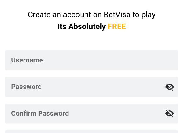 betvisa bd com app betvisa app registration step 3
